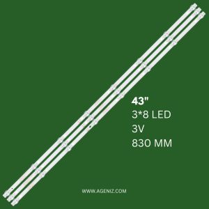  بک لایت 43 اینچ اولیو مدل FA6424