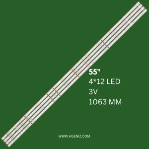 بک لایت 55 اینچ ایکس ویژن مدل XT530