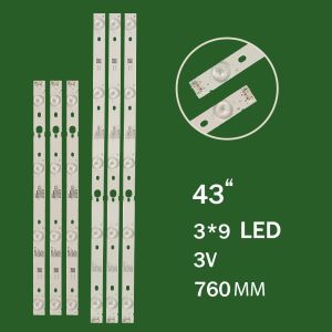 بک لایت 43 اینچ ایکس ویژن مدل XY410