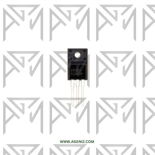 ترانزیستور ماسفت 10N20 TO-220F