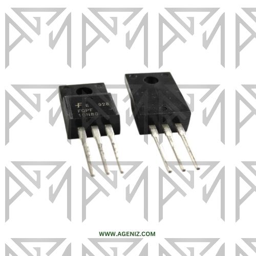ترانزیستور ماسفت 10N80 TO-220F COPY