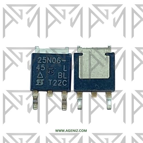 ترانزیستور ماسفت 25N06 TO-252 SMD