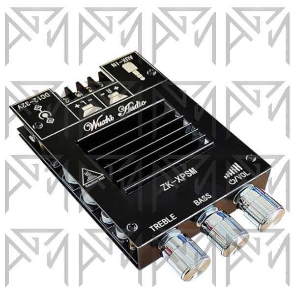 ماژول آمپلی فایر ZK-XPSM | 2*150W | BT | AUX