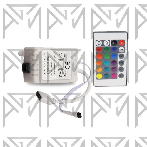 کنترلر RGB ریموت دار 6 آمپر