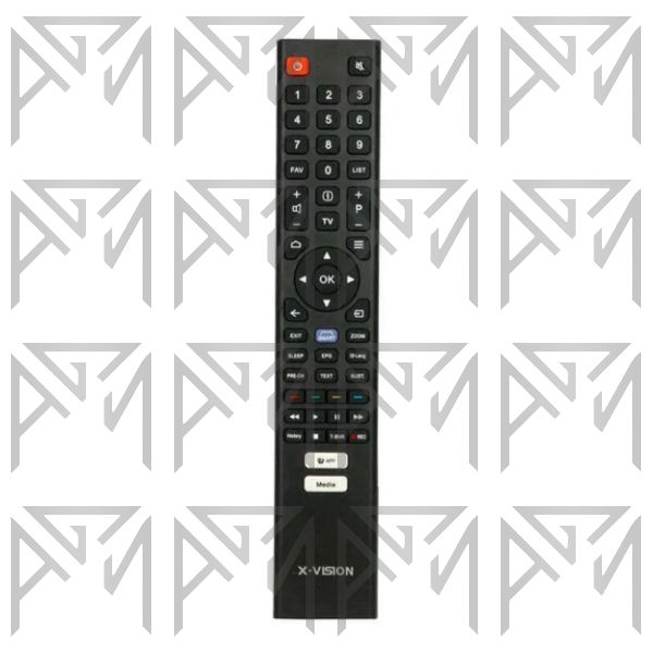 کنترل تلویزیون ایکس ویژن XVISION LED NETFLIX