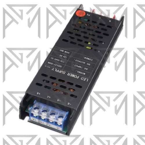 منبع تغذیه صنعتی SLIM | 12V | 25A | 300W
