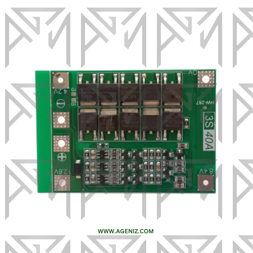 ماژول محافظ شارژ باتری 3CELL 40A
