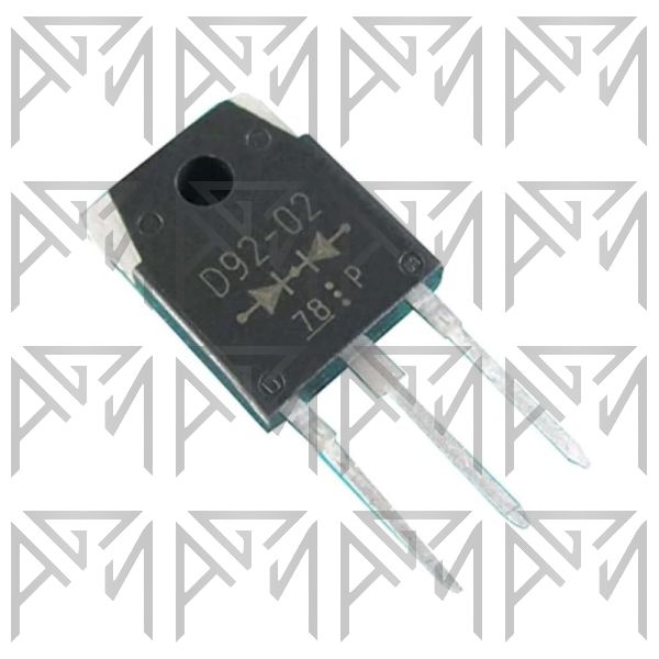 دیود فوق سریع D92-02 200V 20A TO-3PB COPY