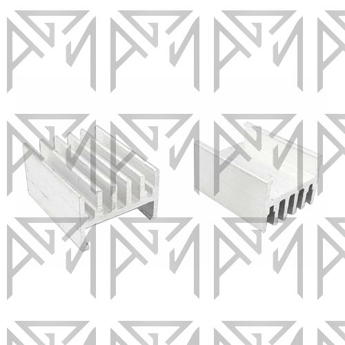 هیتسینک آلومینیومی با ابعاد 30x23.5x17MM (TO-264)