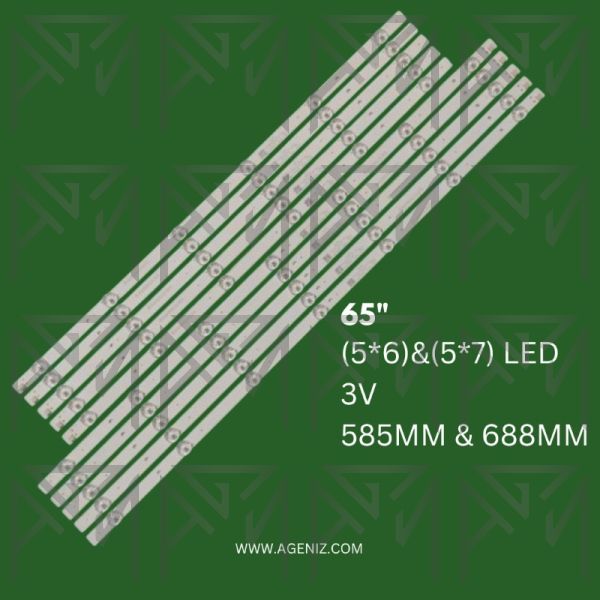 بک لایت 65 اینچ جی پلاس مدل 65LU721S