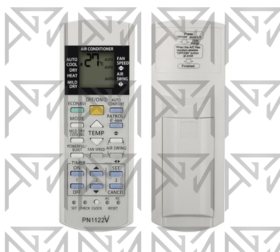 کنترل کولرگازی همه کاره پاناسونیک PANASONIC PN1122