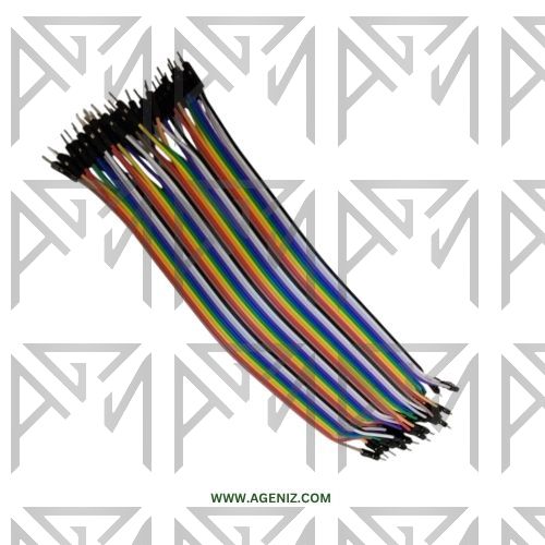سیم جامپر بردبورد نری-نری (بسته 40عددی)