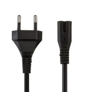 کابل برق 2 پین (دوچاک) 1M