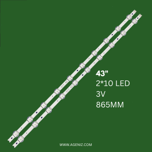 بک لایت 43 اینچ ال جی مدل 43LJ