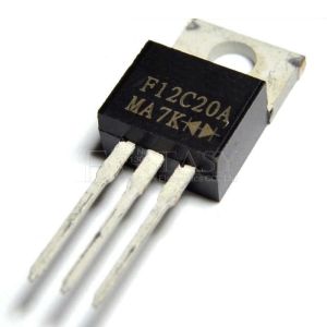 دیود سریع F12C20A 200V 12A TO-220