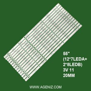 بک لایت 55 اینچ هایر مدل 55M36S