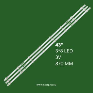 بک لایت 43 اینچ سام مدل T5550-T5500