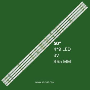 بک لایت 50 اینچ ایکس ویژن مدل XTU535