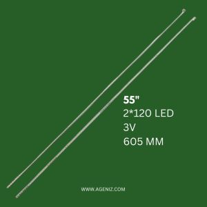 بک لایت 55 اینچ ایکس ویژن مدل XTU825-XTU815