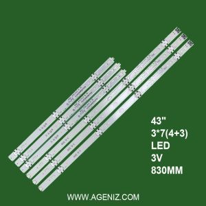 بک لایت 43 اینچ ال جی مدل 43LJ510