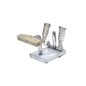 پایه هویه سفید ایرانی دوبل گیره دار