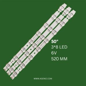 بک لایت 50 اینچ ال جی مدل 50UK6500