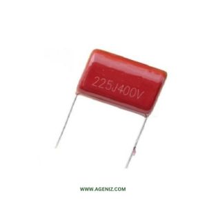 خازن پلی استر 2.2uF 400V