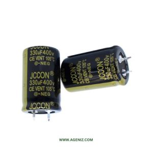 خازن 330uF 400V