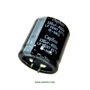خازن 330uF 450V