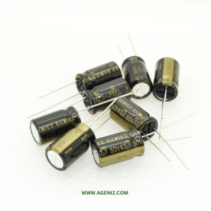 خازن 47uF 50V