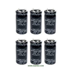 خازن 680uF 200V ORG