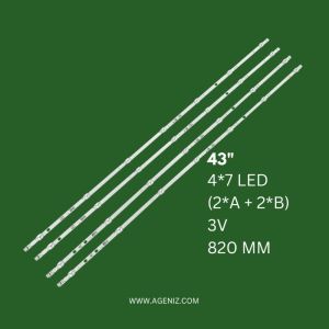 بک لایت 43 اینچ ایکس ویژن مدل 43XL540