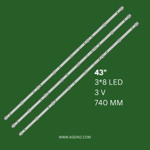 بک لایت 43 اینچ آیوا مدل 43DS180