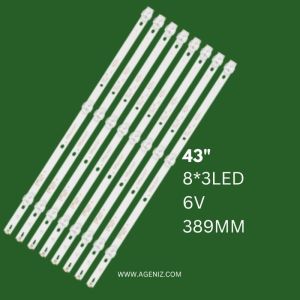  بک لایت 43 اینچ بلست مدل 43FDA110B
