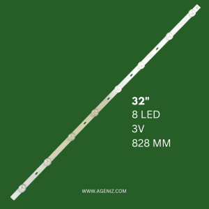 بک لایت 32 اینچ فیلیپس همه کاره 8 ال ای دی 3ولتی (یک خط)