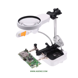 پایه هویه ذره‌ بین دار مدل MG-16129DC