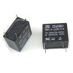 رله 4 پایه 12V 10A