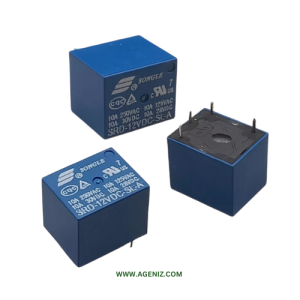 رله 4 پایه MILON - 12V 10A