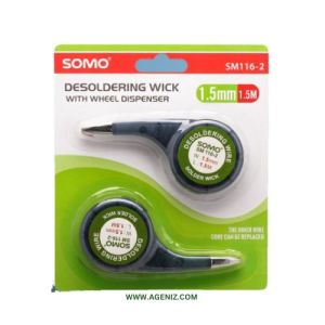 سیم قلع کش SOMO SM-116-2 1.5M 1.5MM بسته دو عددی