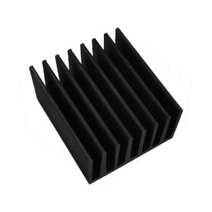 هیت سینک آلومینیومی 8 پره مخابراتی با ابعاد 35x35x10MM