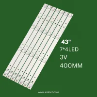 بک لایت 43 اینچ هایسنس مدل 43K300