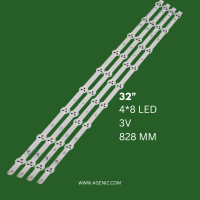 بک لایت 32 اینچ فیلیپس همه کاره 8 ال ای دی 3ولتی