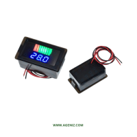 ماژول ولت‌متر 12-60V با نمایشگر شارژ باتری