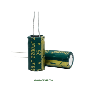 خازن 2200uF 25V
