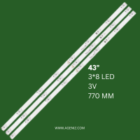 بک لایت 43 اینچ ایکس ویژن مدل XT520