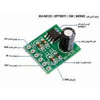 ماژول آمپلی فایر XH-M125 | XPT8871 | 5W | MONO