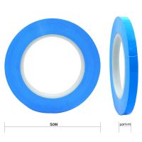  چسب بکلایت دو طرفه آبی 10MM | 50M