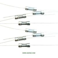 فیوز شیشه‌ای سیم دار 4 آمپر 250 ولت سایز 3.6x10