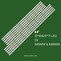 بک لایت 65 اینچ جی پلاس مدل 65LU721S