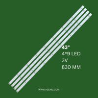  بک لایت 43 اینچ ایکس ویژن مدل 43XK550